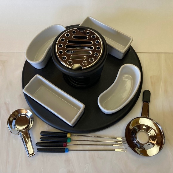 CASA MODA Indoor Outdoor S'Mores Maker Grill w/4 marshmallow roasting forks NEW - Picture 3 of 7